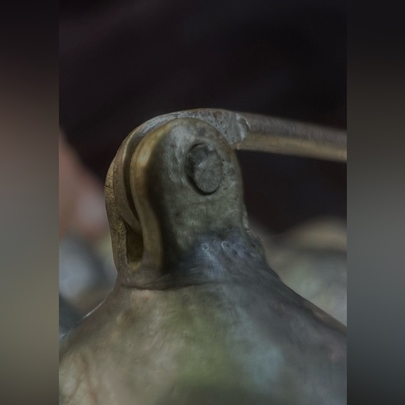 Large Antique Rhinestone Brooch 1930s Pot Metal Diamanté Paste Rhinestone - Picture 10 of 10